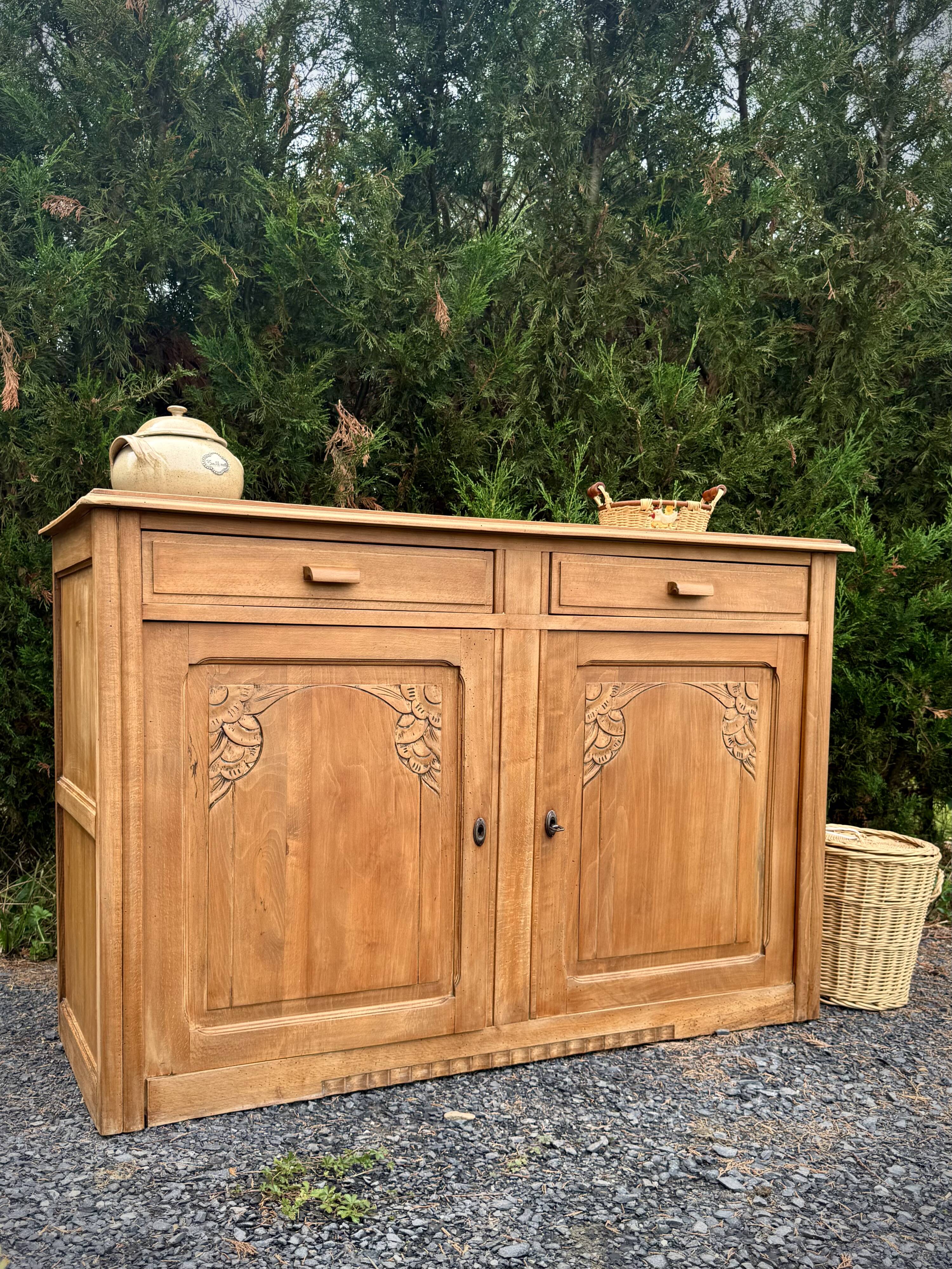 ✨Cherry wood buffet 1925/1930