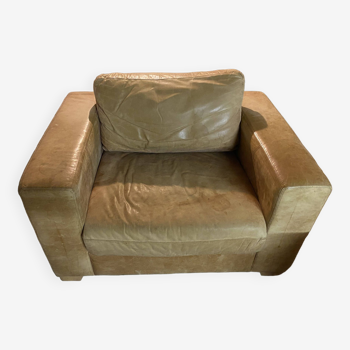 Fauteuil en cuir