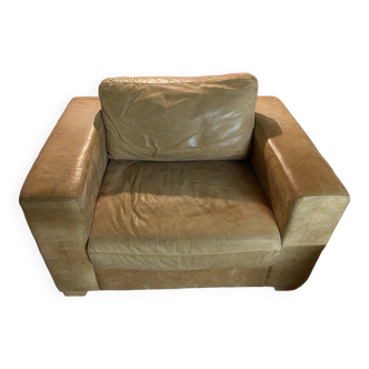 Leather armchair