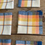 12 serviettes Selency x Monoprix Croisé Laroche