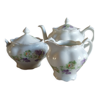 Vintage porcelain tea set