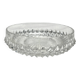 Vintage, cut crystal vide-poche from the 20th century.