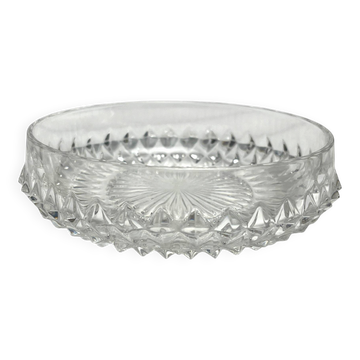 Vide-poche en cristal taillé XXème