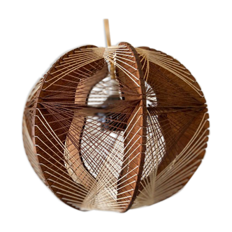 Scandinavian wire and wood hanging