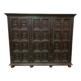 Meuble de rangement a trois portes de style Renaissance XX siècle
