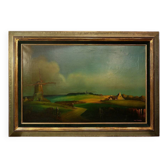 Staf STIENTJES (1883-1974) oil on canvas - Signed lower right