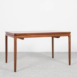 Midcentury Danish smaller dining table in teak by Christian Linneberg 1960s