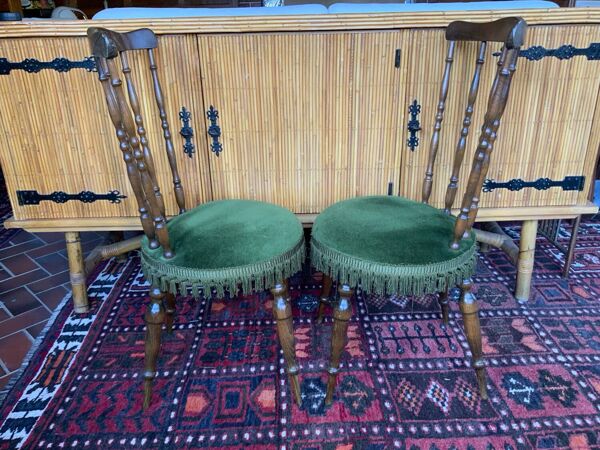 Chaises Western vintage