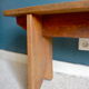 Massive late 1960s teak bench