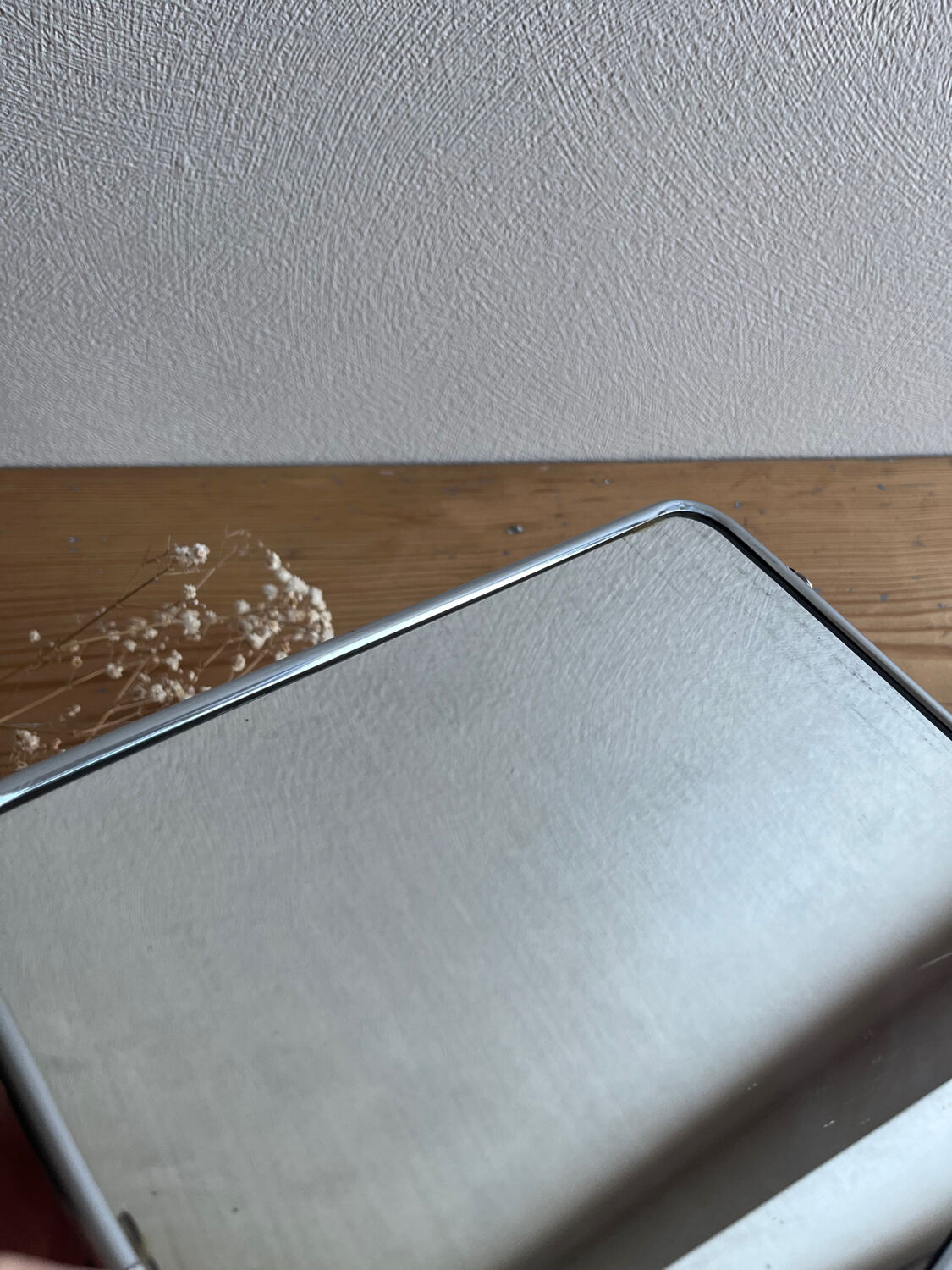 Vintage barber mirror