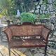 petite banquette ou Love  Seat en Acojou Vers 1860