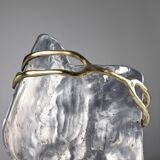 Firewood holder by David Marshall, 1980s