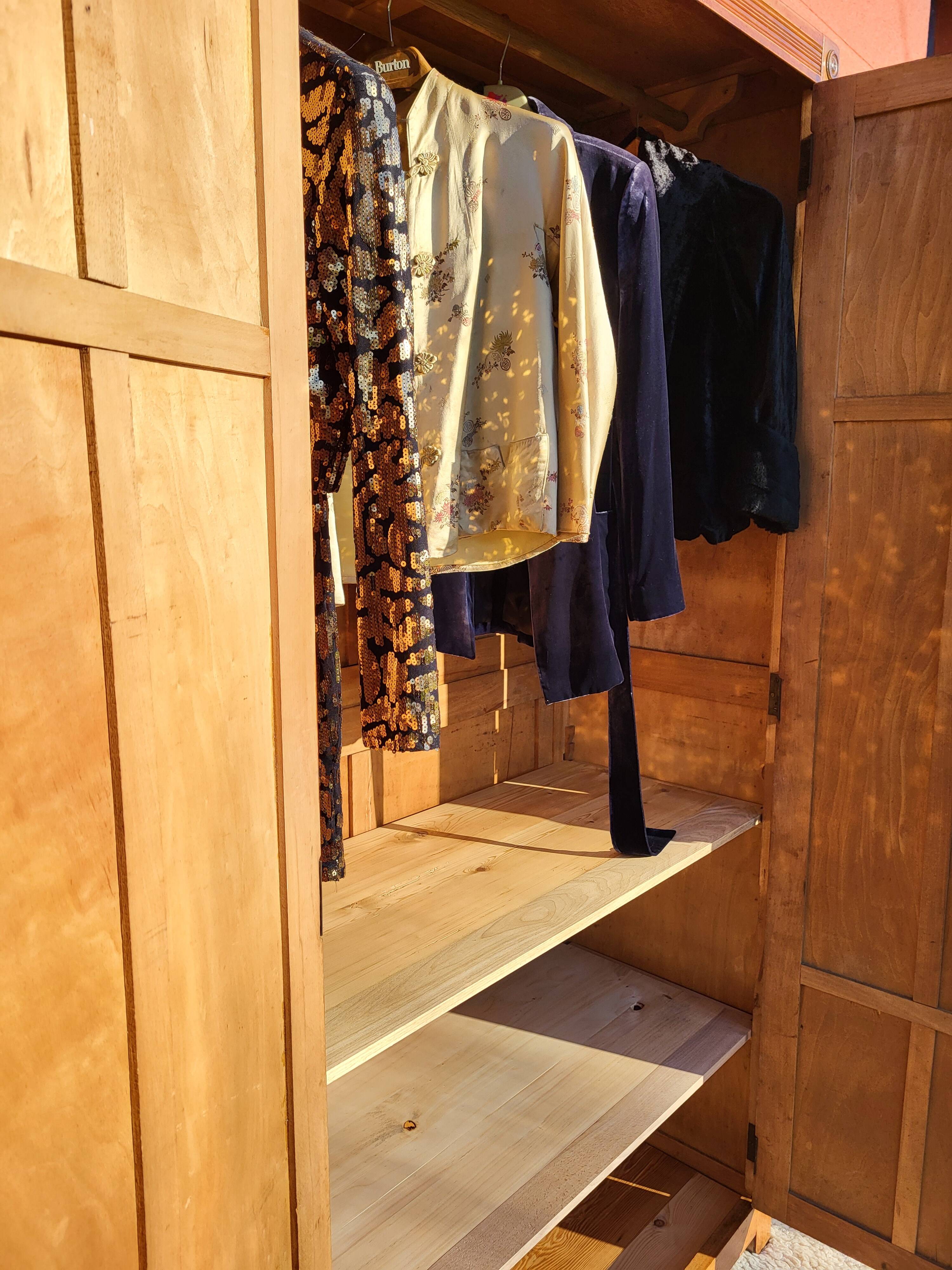 Parisian wardrobe mid-century dressing