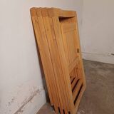Chaises en bois pliantes design