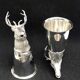 Gucci silver metal cups