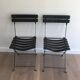 Pair of leather chairs