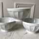 Trio of old bowls Limoges years 40-50