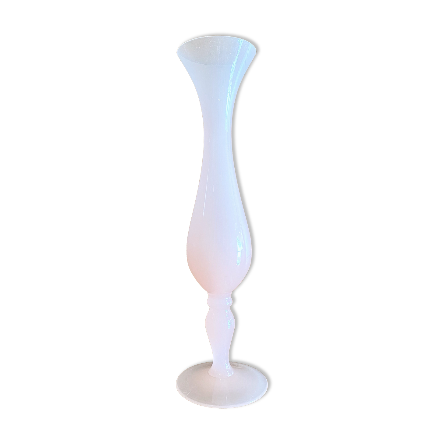 Vase en opaline