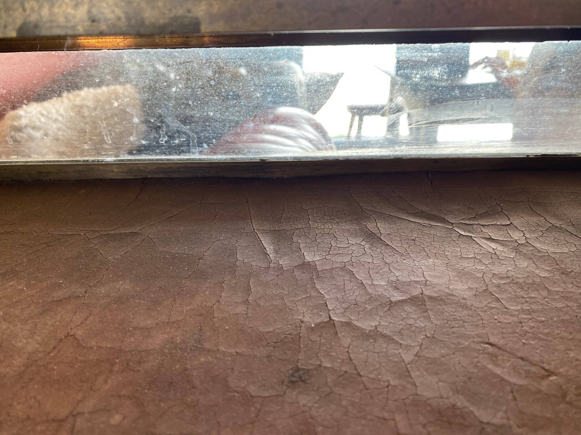 Old french bank table early 20th century trade furniture table