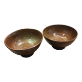 Vintage stoneware bowls