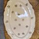 Large oval serving dish "Fleur de France" – Sarreguemines, years