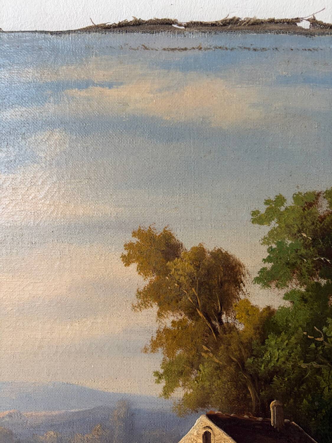 19th-century Dutch landscape, signed