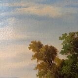 19th-century Dutch landscape, signed