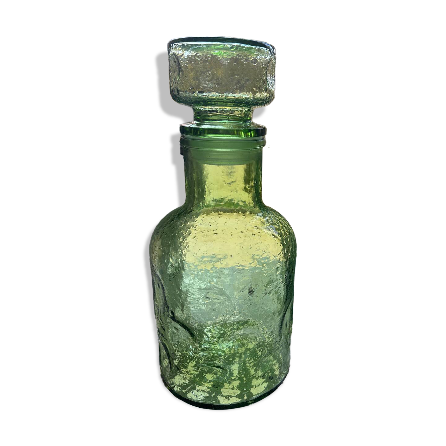 Vintage glass carafe
