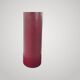 Vintage 1950s table lamp in black leather & burgundy 50s dlg Jacques Adnet r