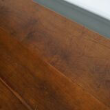 Antique Cherry Early 20th Century French Rustic Farmhouse Dining Table