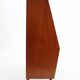 1960s Danish Teak Secretary/Writing Cabinet