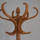 Portemanteau porte-parapluie BAUMANN clair tête olive