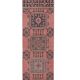 Vintage Turkish hallway rug 80x670 cm