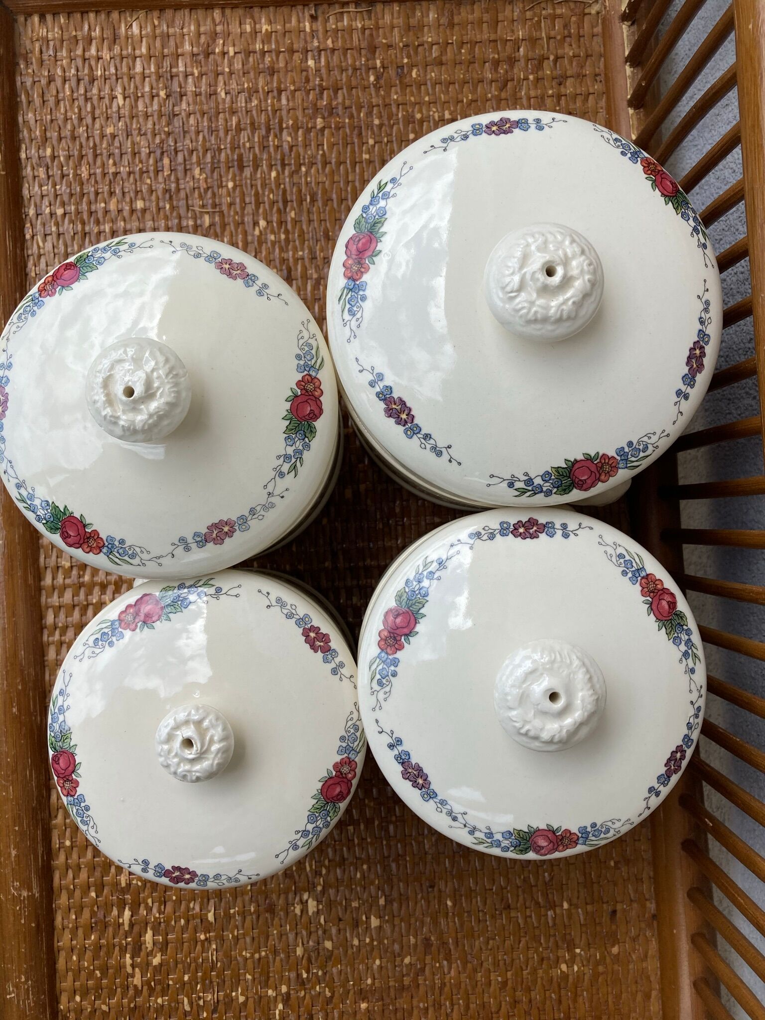 4 pots foie gras Sarreguemines Obernai