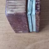 Tobacco set including a vintage stone ashtray.