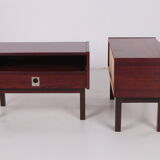 Danish rosewood bedside tables, 1960s