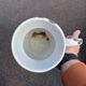 Ancien pichet broc émaillé fleuri B freres cafetiere emaillee