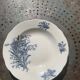 Hollow plate, fruit cup pattern carnations badonviller