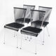 Set of 4 chairs "scoubidou", France, 1960s