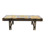 Table basse vintage 1960 / 1970 Roger Capron Vallauris