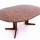 Walnut dining table, mid century modern, Denmark, 1960s.
