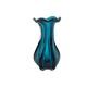 Murano - vase - aqua blue - Italy - 3rd quarter of the 20th century