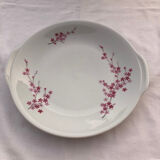 Pink forget-me-not serving dish