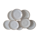 Set of 8 Limoges porcelain plates