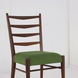 Set van 4 Pastoe ST09 teak stoelen 'Bilderdijk'