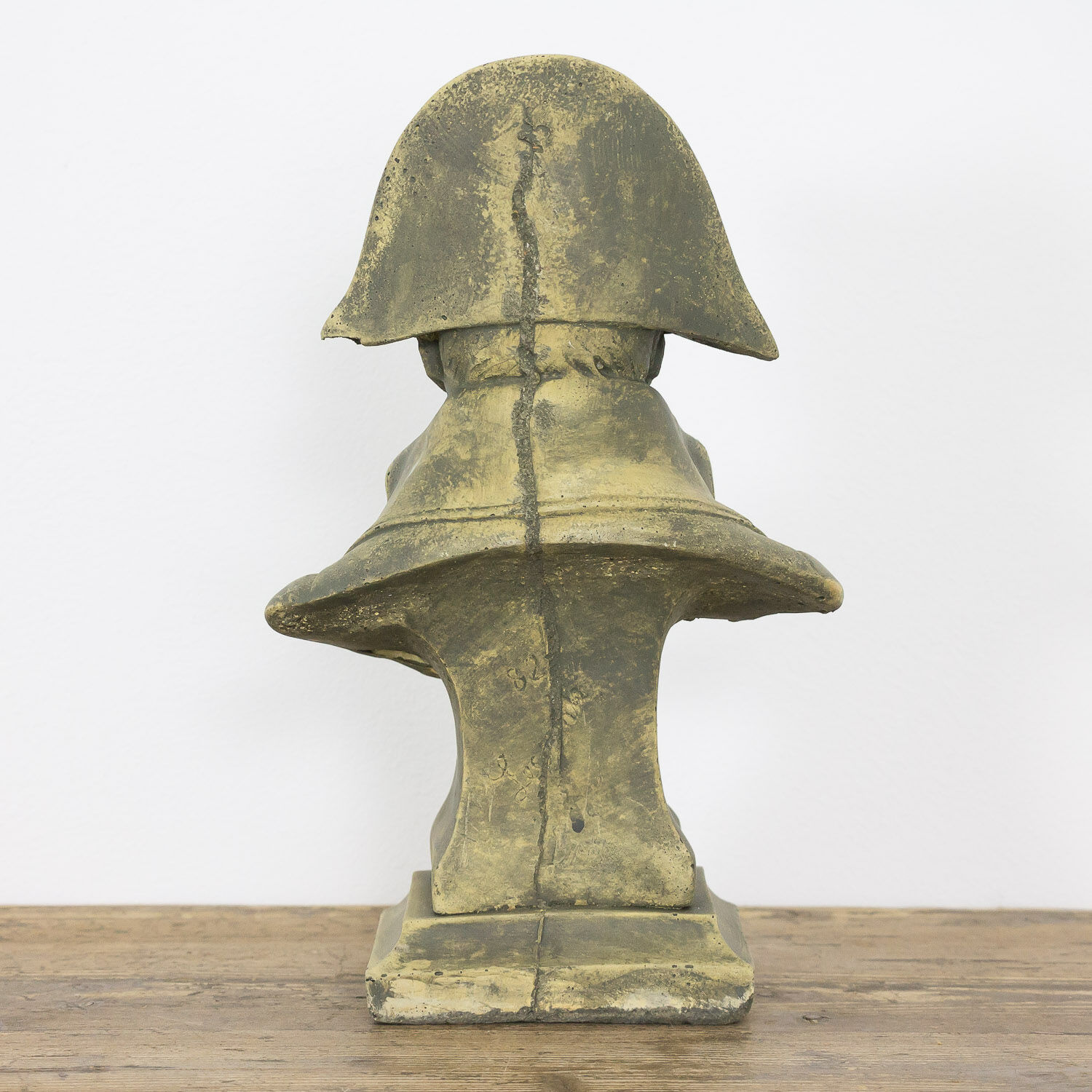 Antique bust Napoleon Bonaparte cast stone