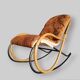 Vintage rocking chair design Paul Tuttle 70's