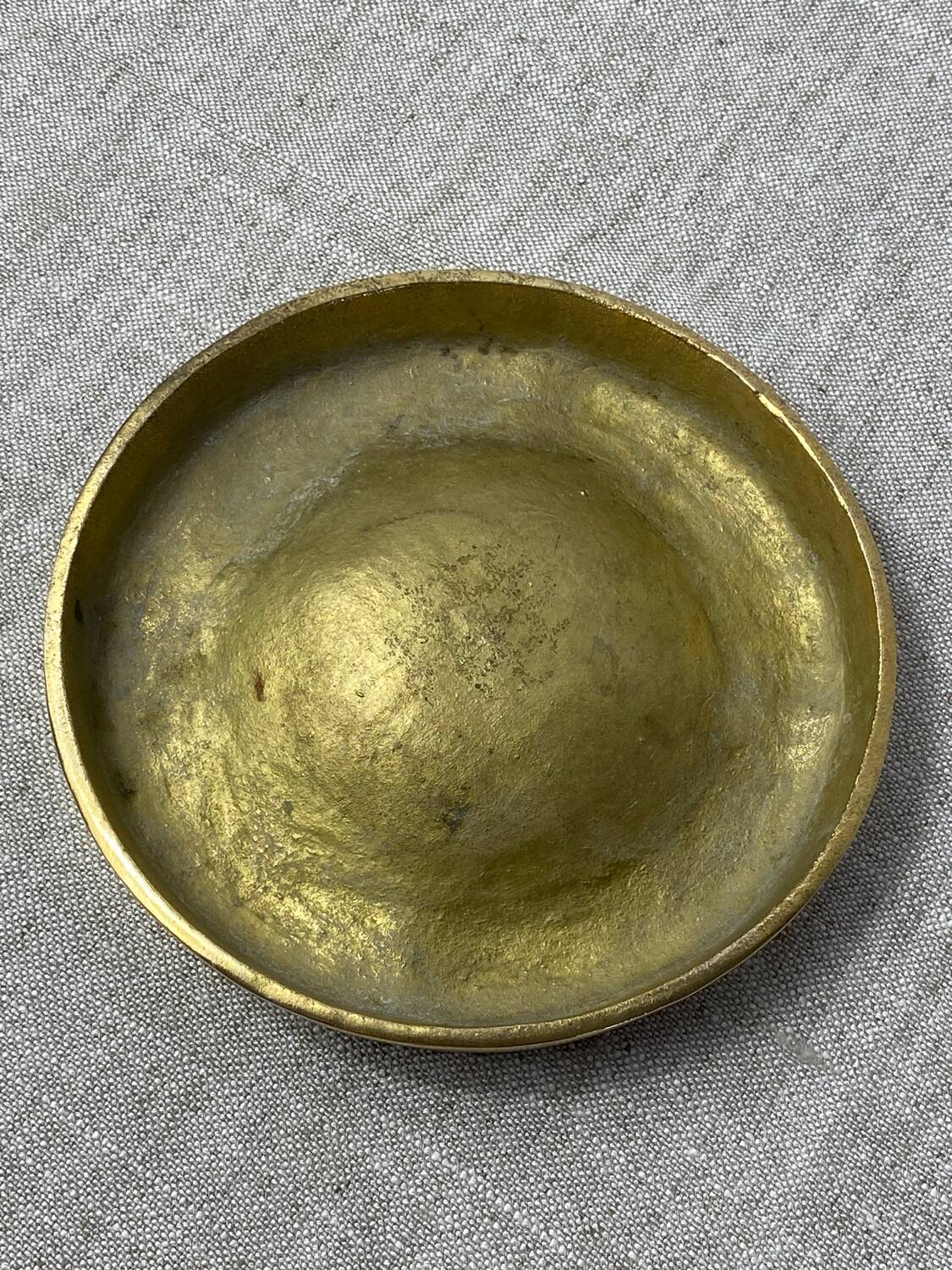 Brass ashtray