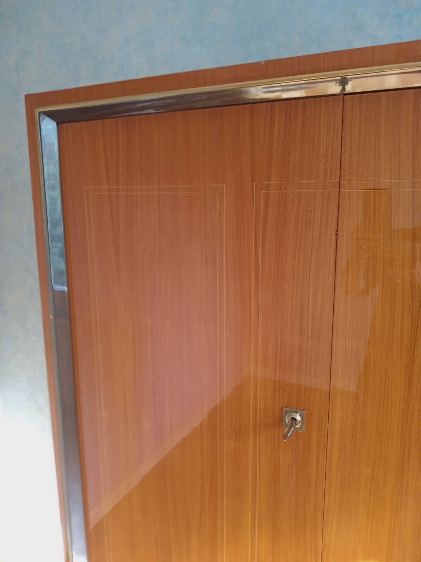 Vintage 4-door wardrobe
