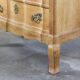 Vintage Mid-Century Danish Oak Baroque/Rococo style Commode